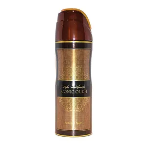 LATTAFA ICONIC OUDH PERFUME BODY SPRAY 200ML