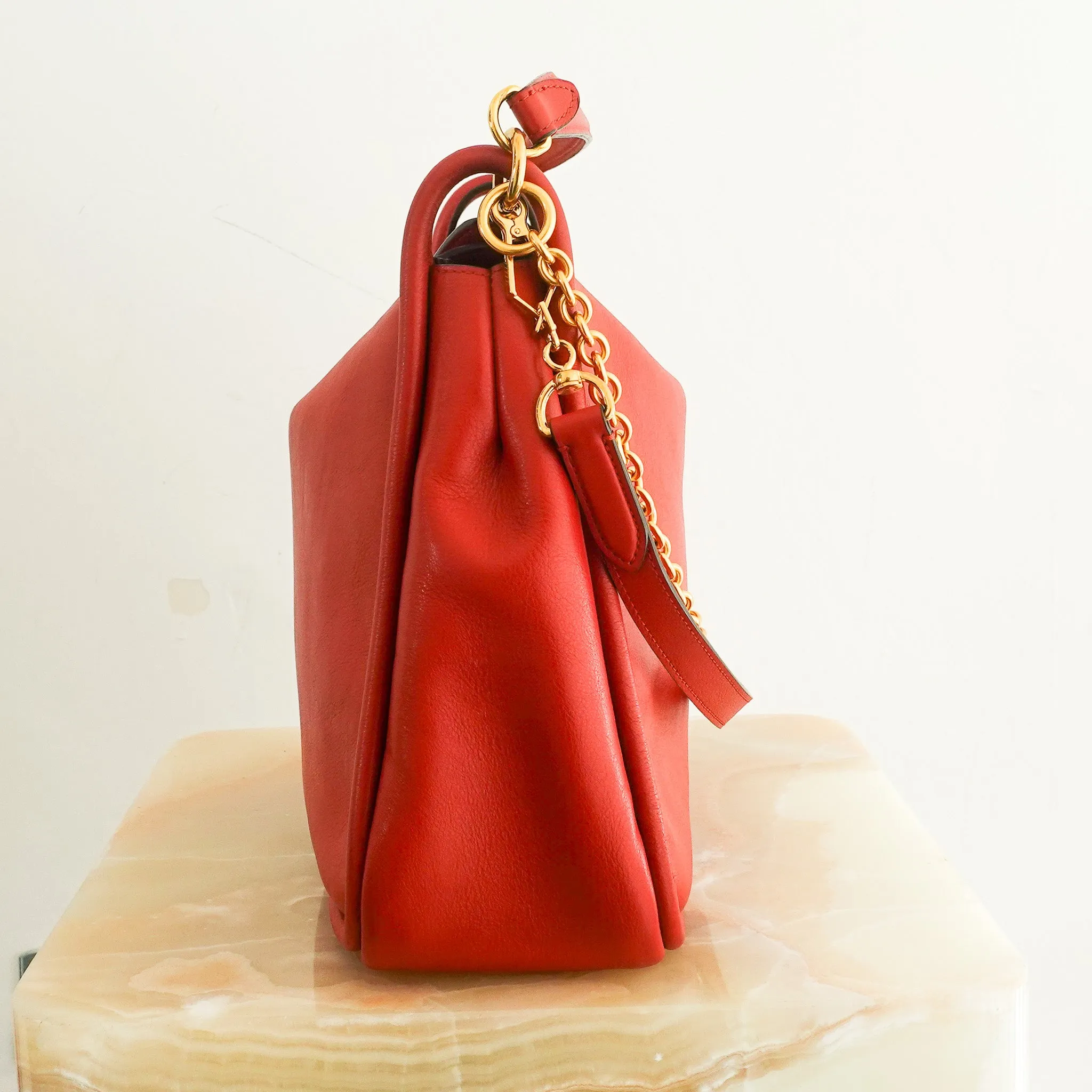 Leather bucket bag RRP £1.1k