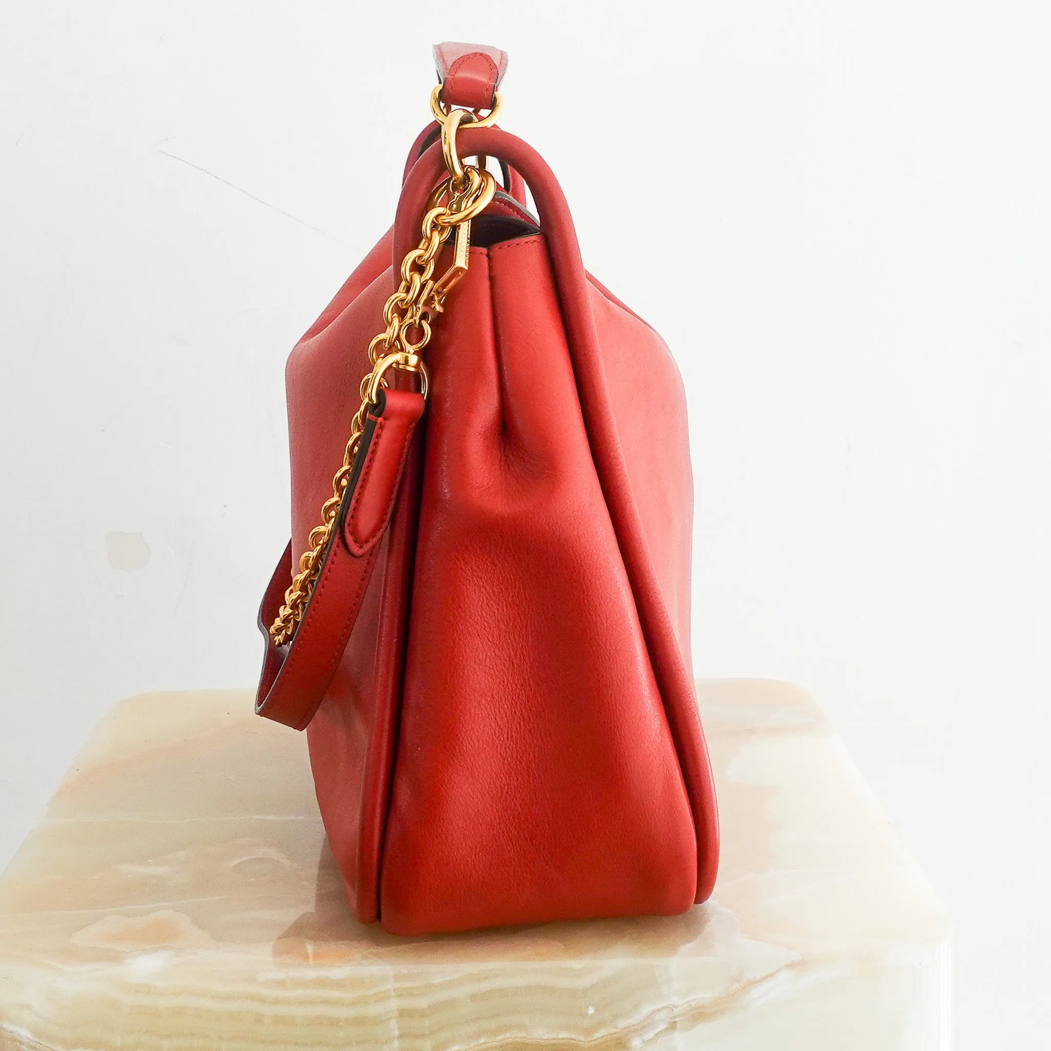 Leather bucket bag RRP £1.1k