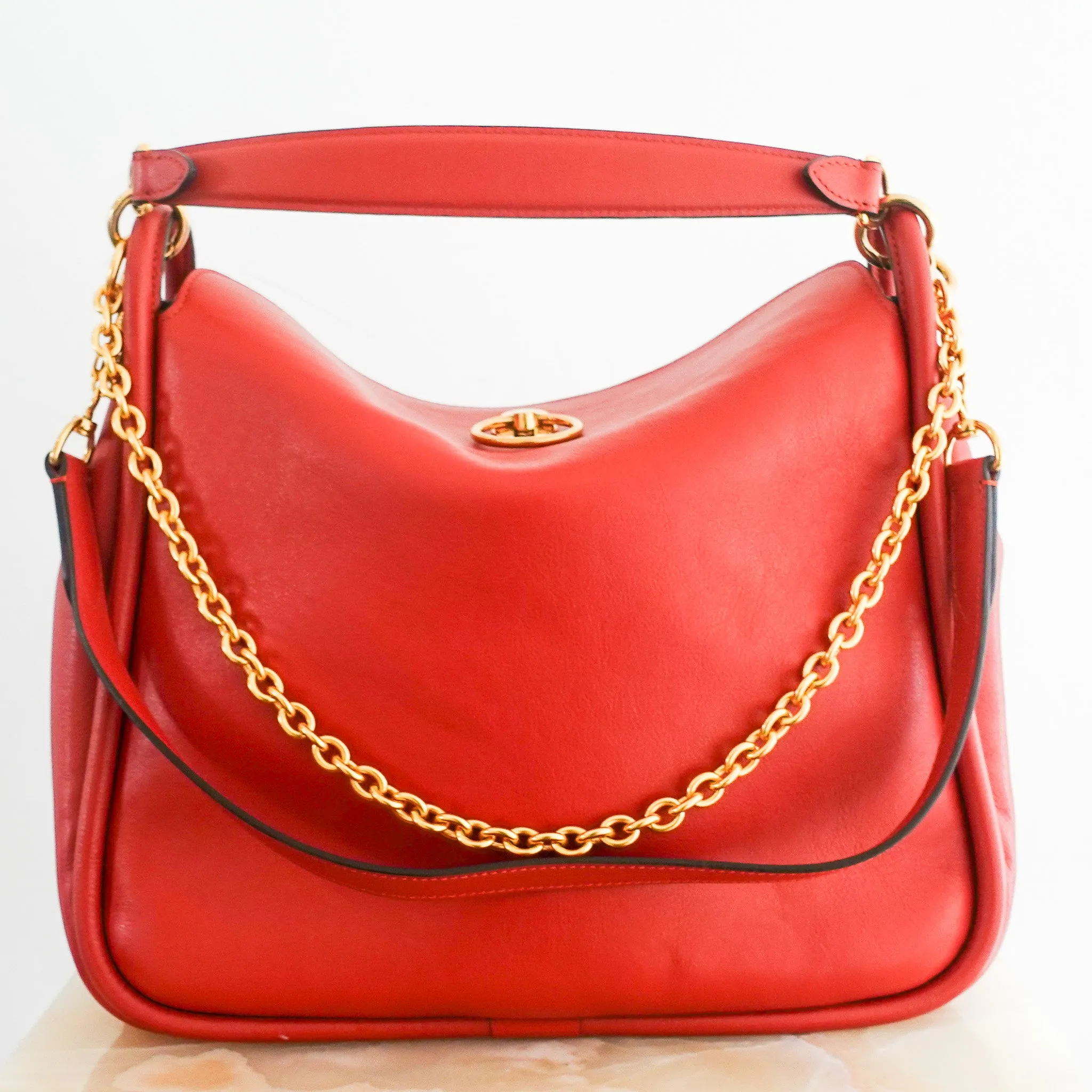 Leather bucket bag RRP £1.1k