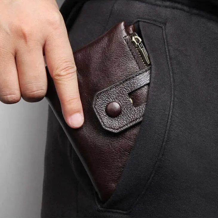 Leather Wallets NZ - Large Capacity RFID Wallet