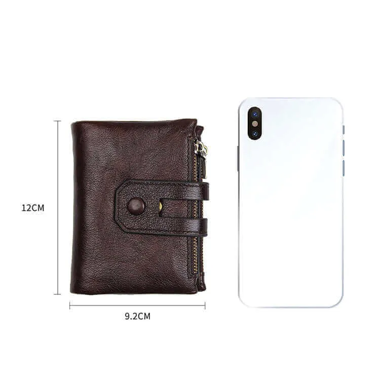 Leather Wallets NZ - Large Capacity RFID Wallet