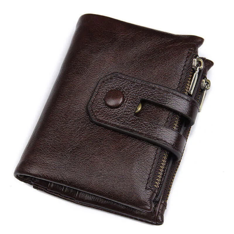 Leather Wallets NZ - Large Capacity RFID Wallet