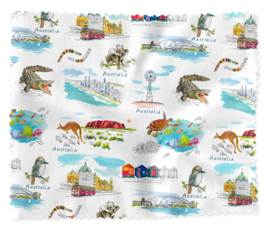 Lens Cloth - Australian Icons
