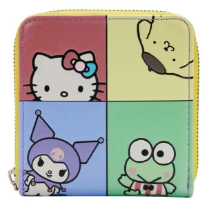 LF Sanrio Hello Kitty And Friends Color Block Wallet