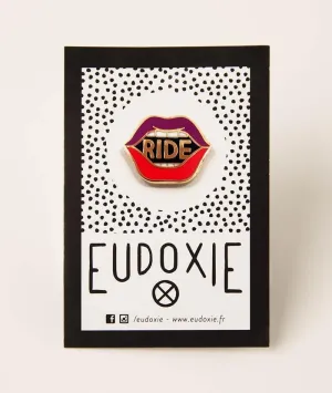 Lips Pin Badge