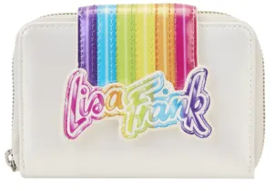 Lisa Frank Rainbow Logo Zip Around Wallet
