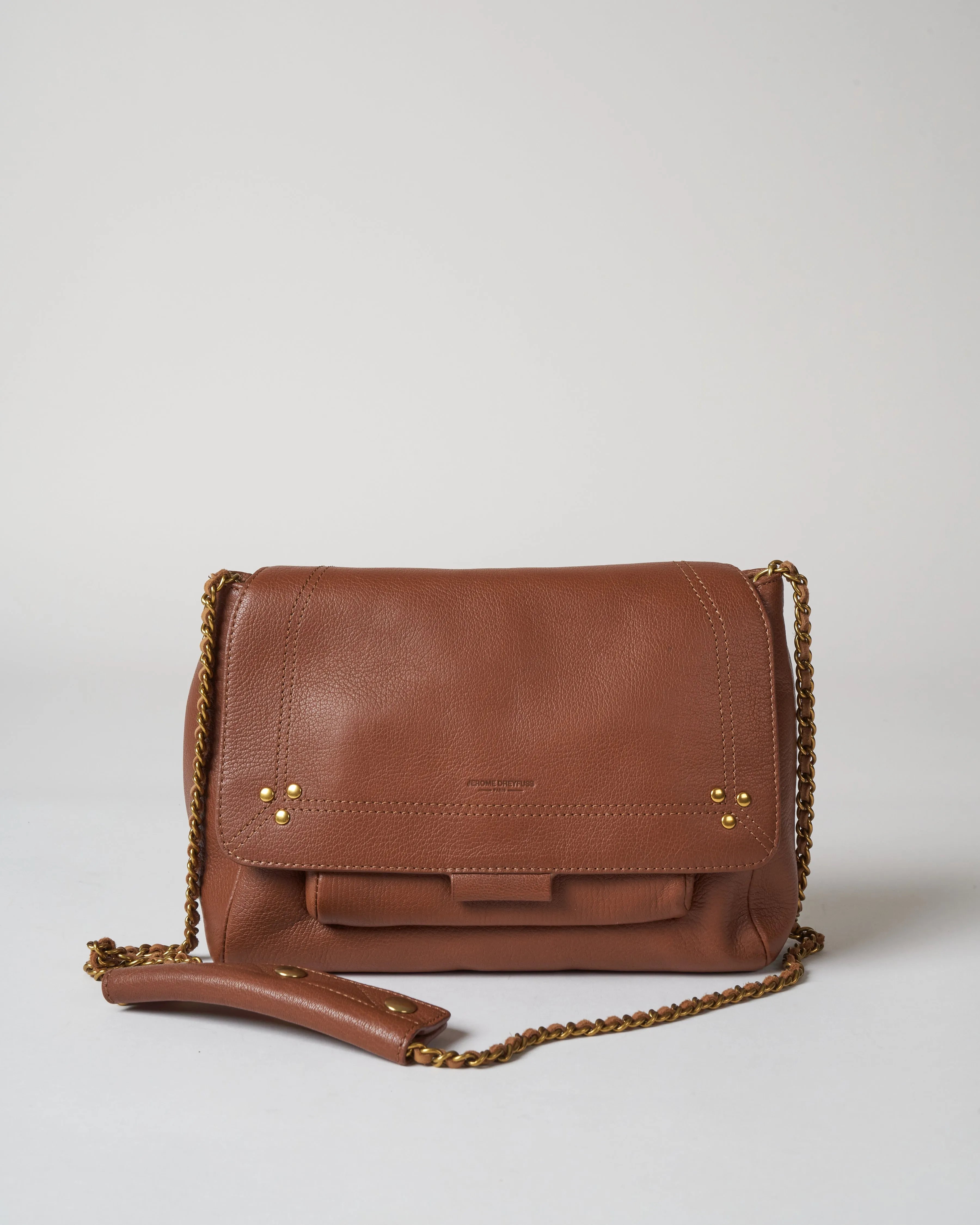lulu m shoulder bag - tabac