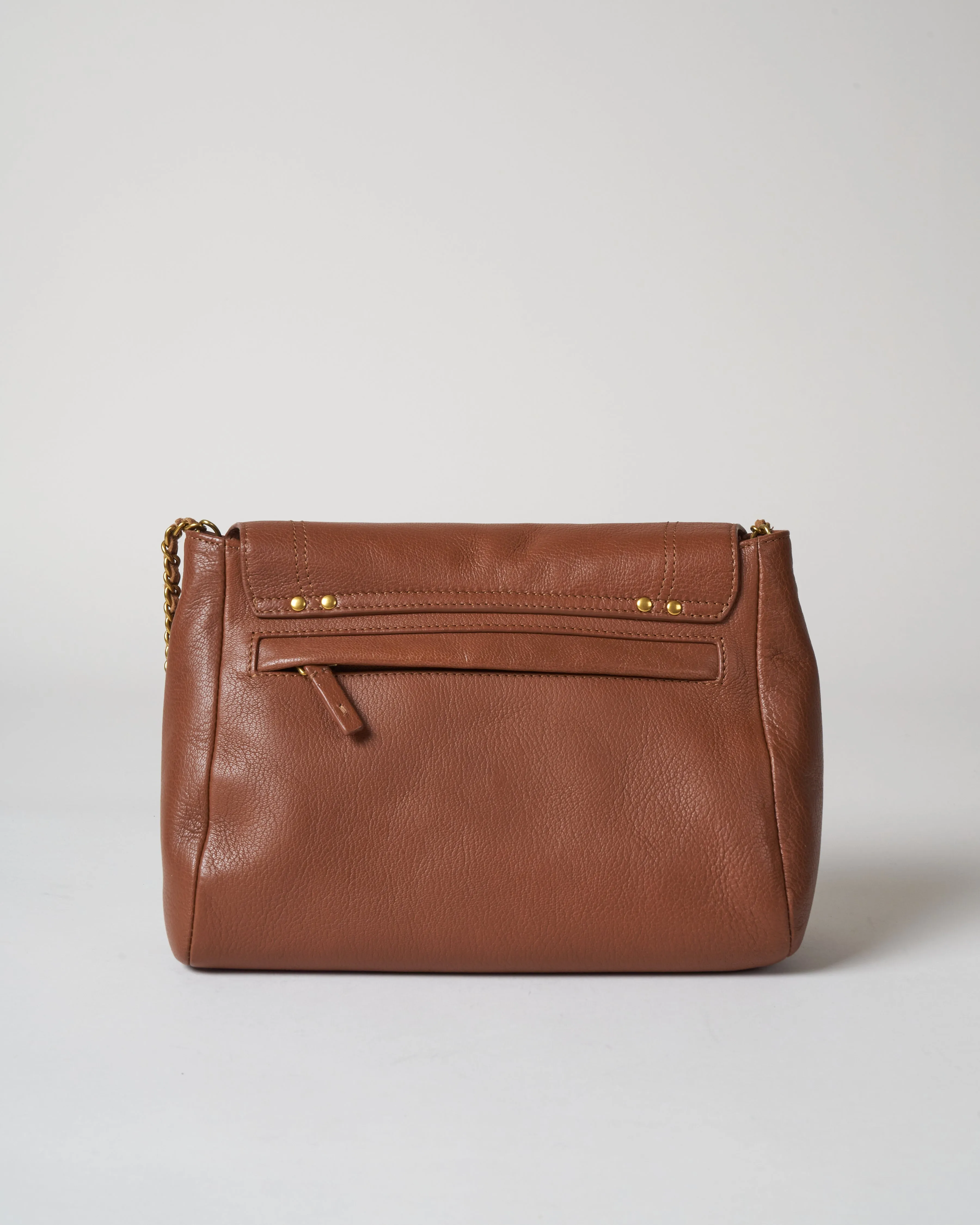 lulu m shoulder bag - tabac