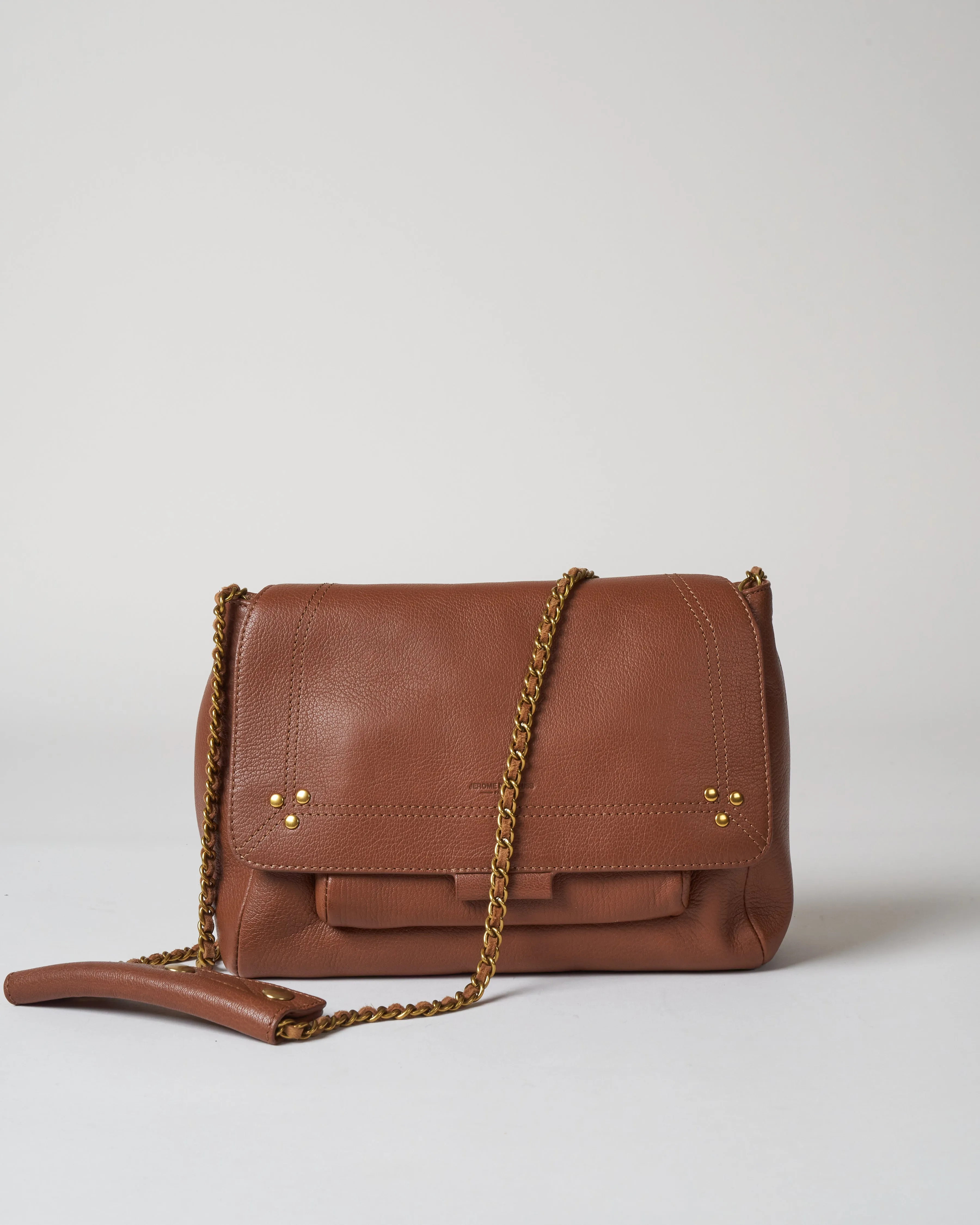lulu m shoulder bag - tabac