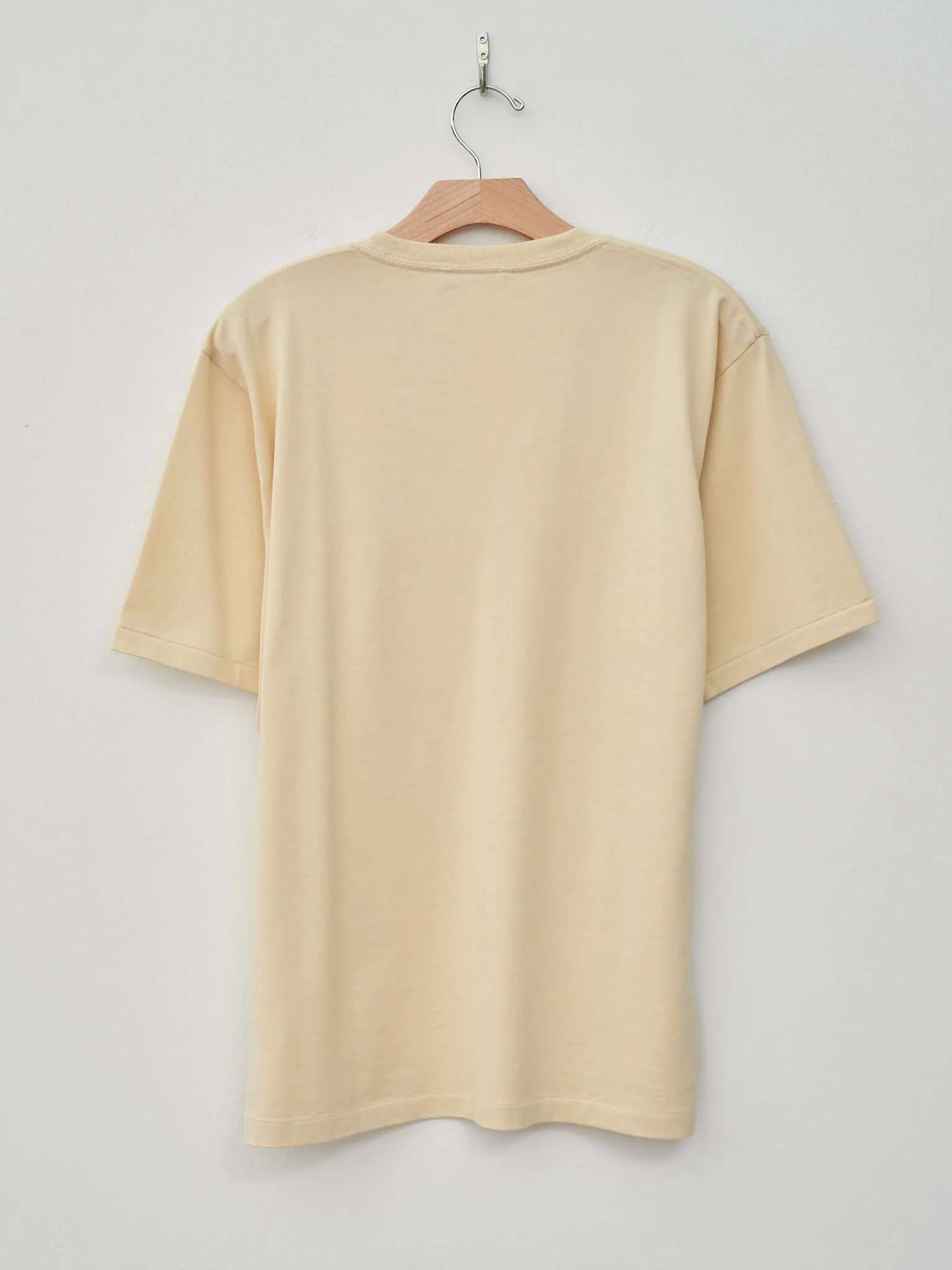 Luster Plaiting Tee - Ivory