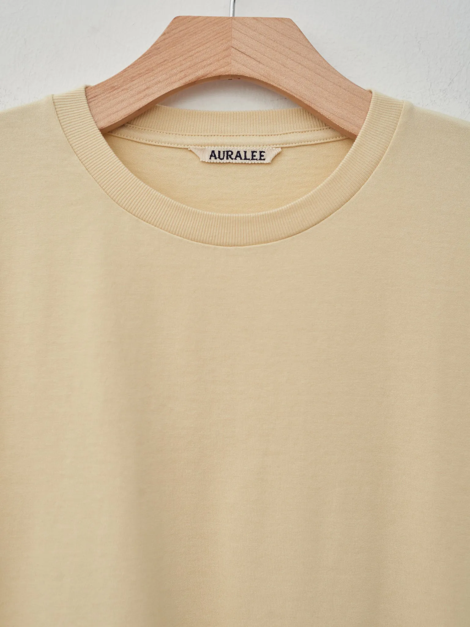 Luster Plaiting Tee - Ivory
