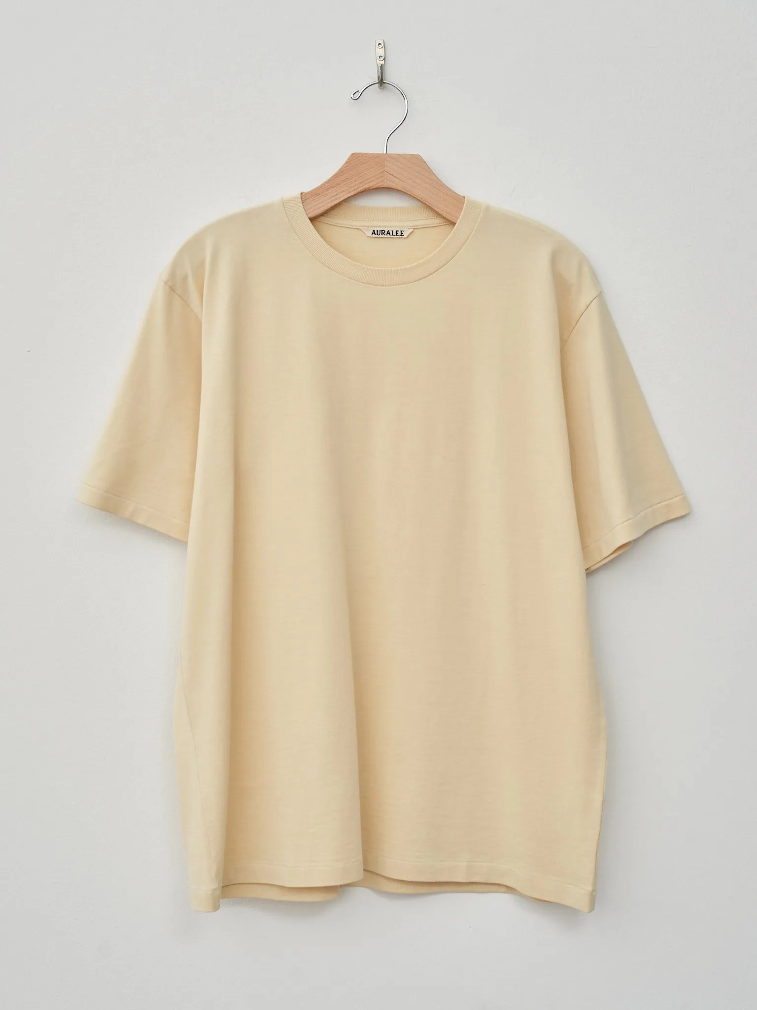 Luster Plaiting Tee - Ivory