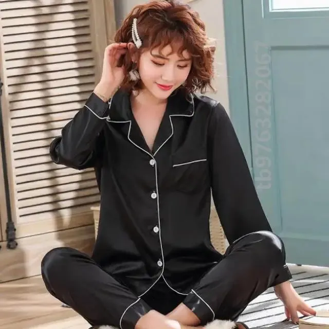 Luxurious Silk Sleepwear Set