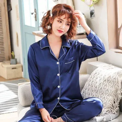 Luxurious Silk Sleepwear Set