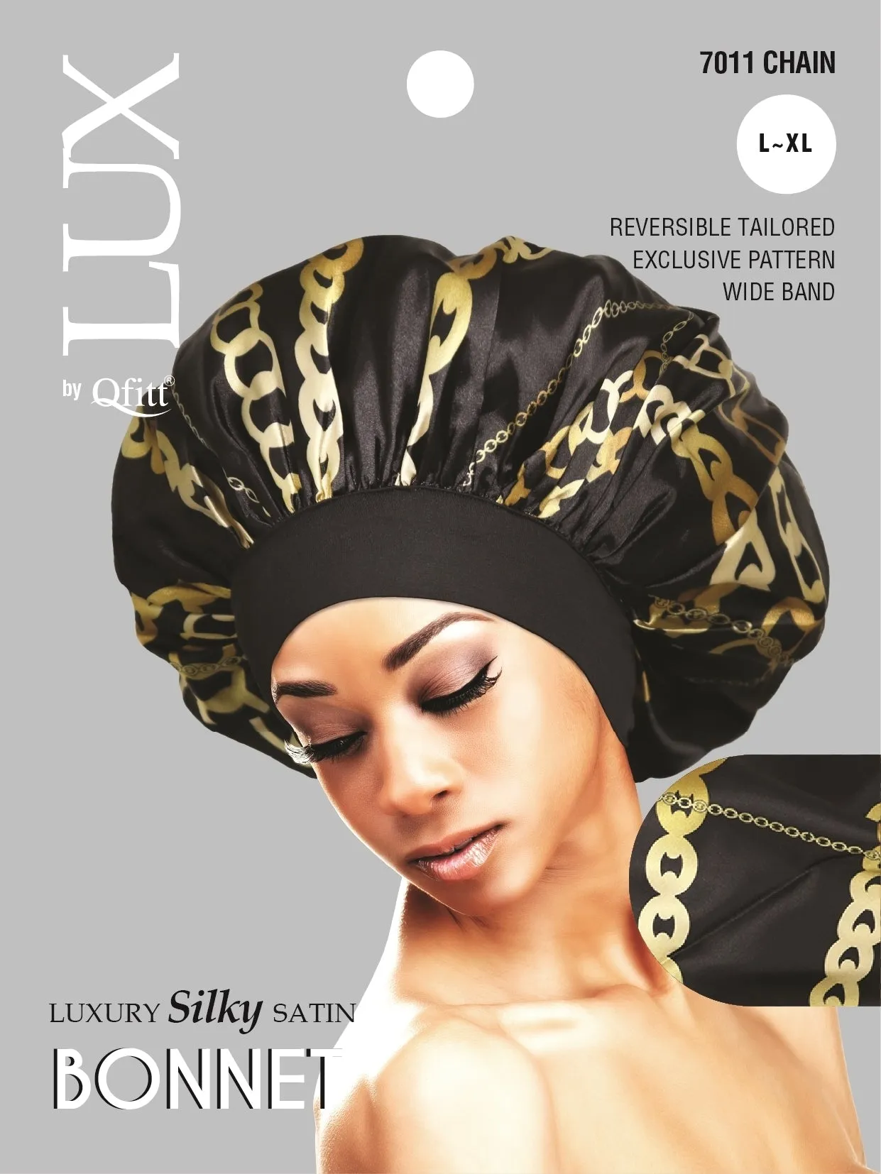 Luxurious Silky Satin Bonnet (Exclusive Designs) Assorted