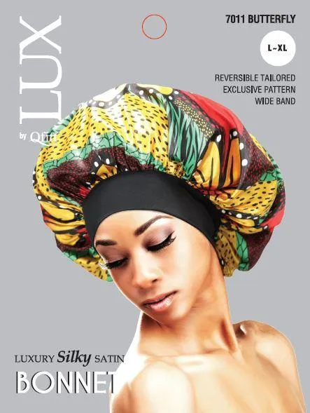 Luxurious Silky Satin Bonnet (Exclusive Designs) Assorted
