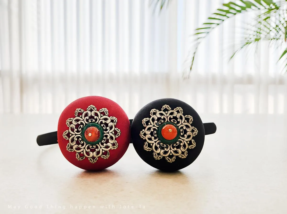 Luxurious Silver Ornament Hairband (2 Colors)