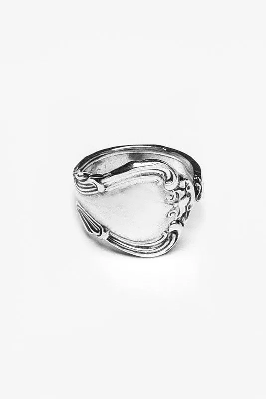 Madeline Sterling Silver Spoon Ring