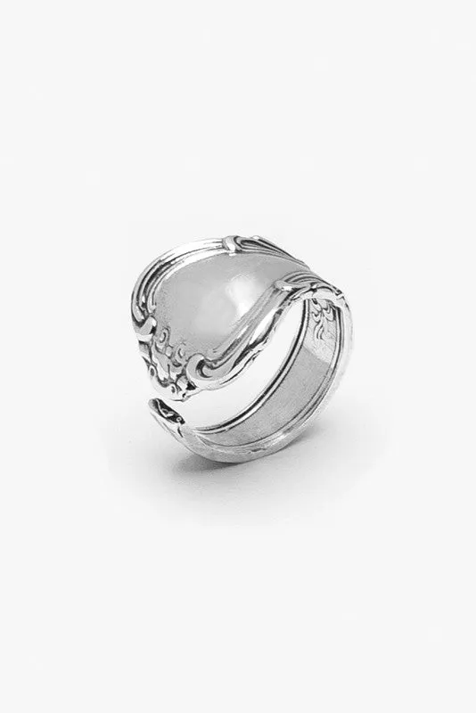 Madeline Sterling Silver Spoon Ring
