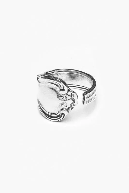 Madeline Sterling Silver Spoon Ring