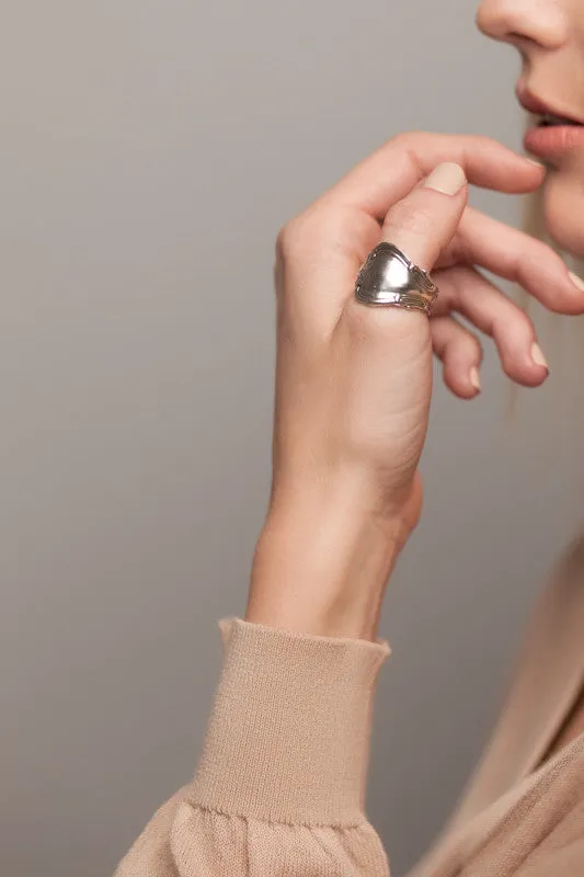 Madeline Sterling Silver Spoon Ring