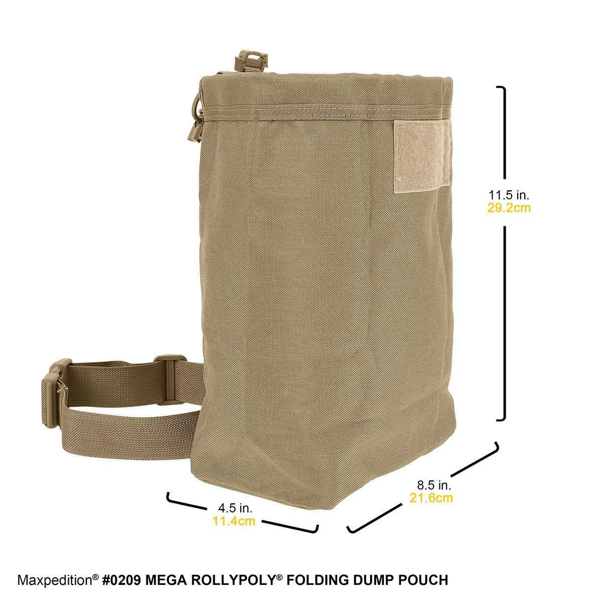Maxpedition Mega Rollypoly Folding Dump Pouch
