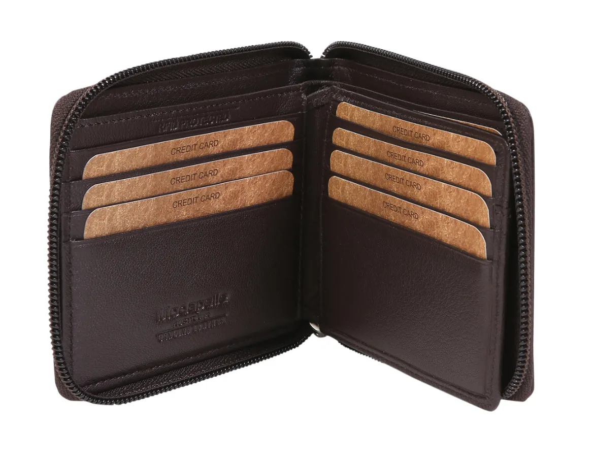 Mens Basic Leather Wallet #5012