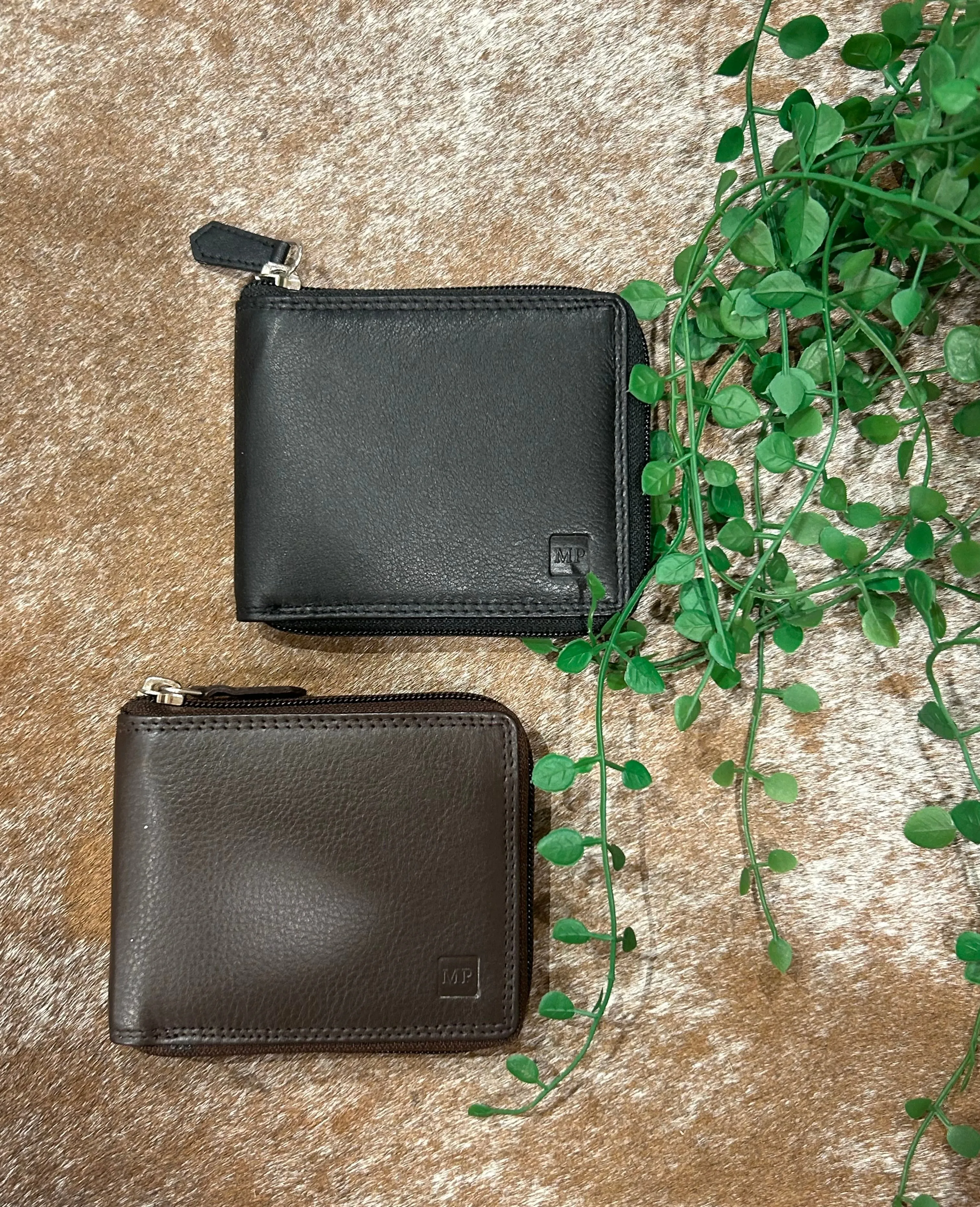 Mens Basic Leather Wallet #5012