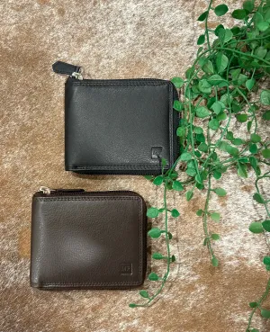 Mens Basic Leather Wallet #5012