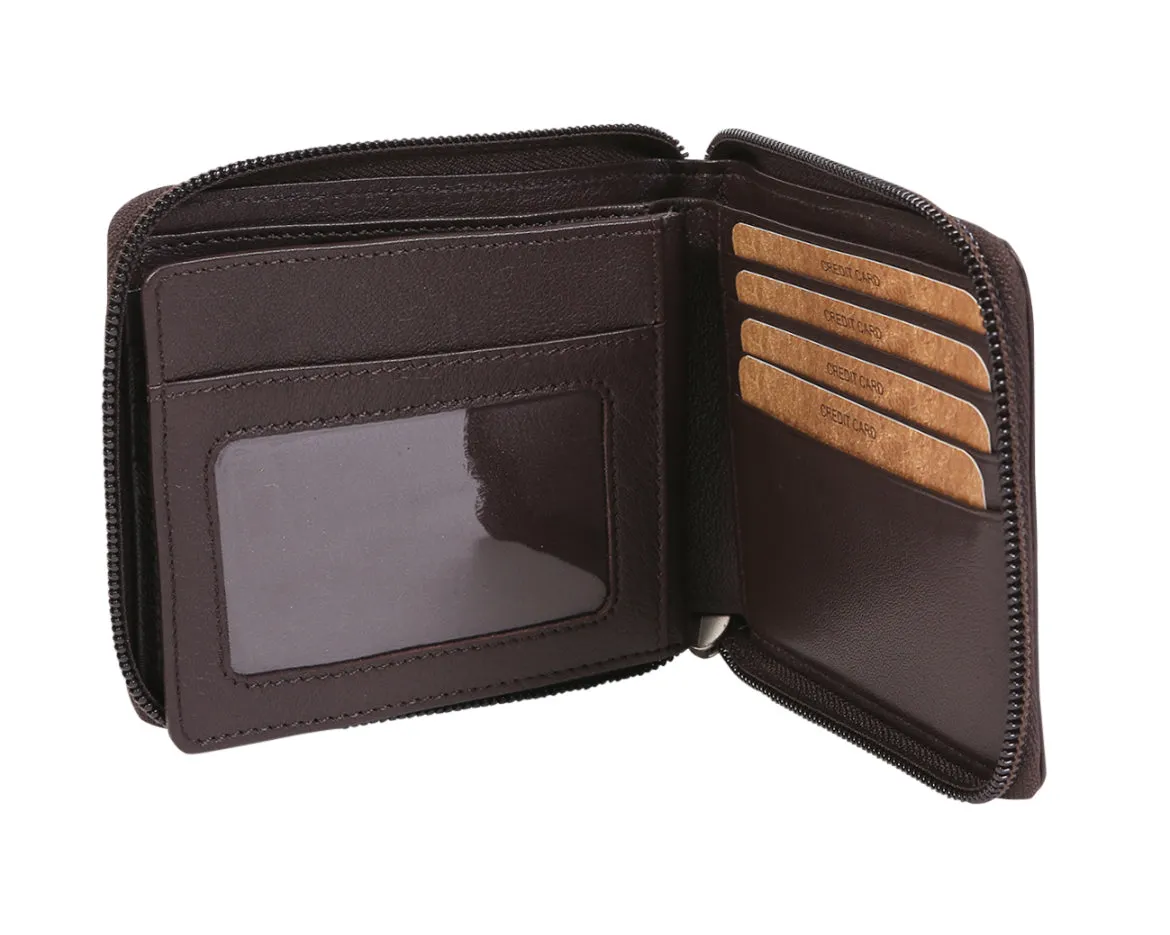Mens Basic Leather Wallet #5012