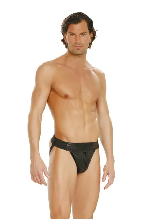 Men's Leather Jock Strap