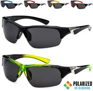 Men's Polarised Sports Fishing Wrap Around Sunglasses Great for Driving and Fishing