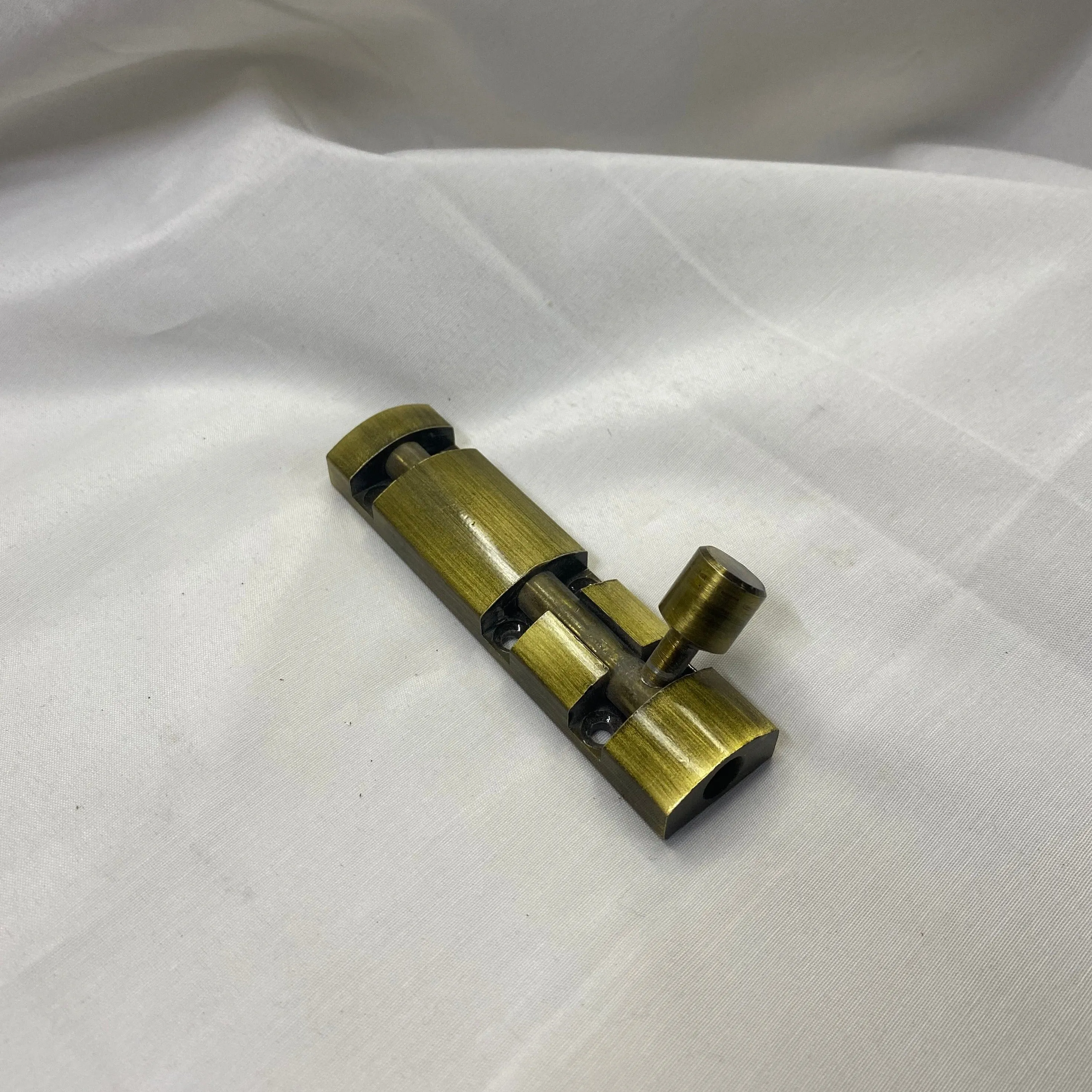 Metal Tower Bolt In Different Screw Position In Antique Finish Latches For Doors By DH