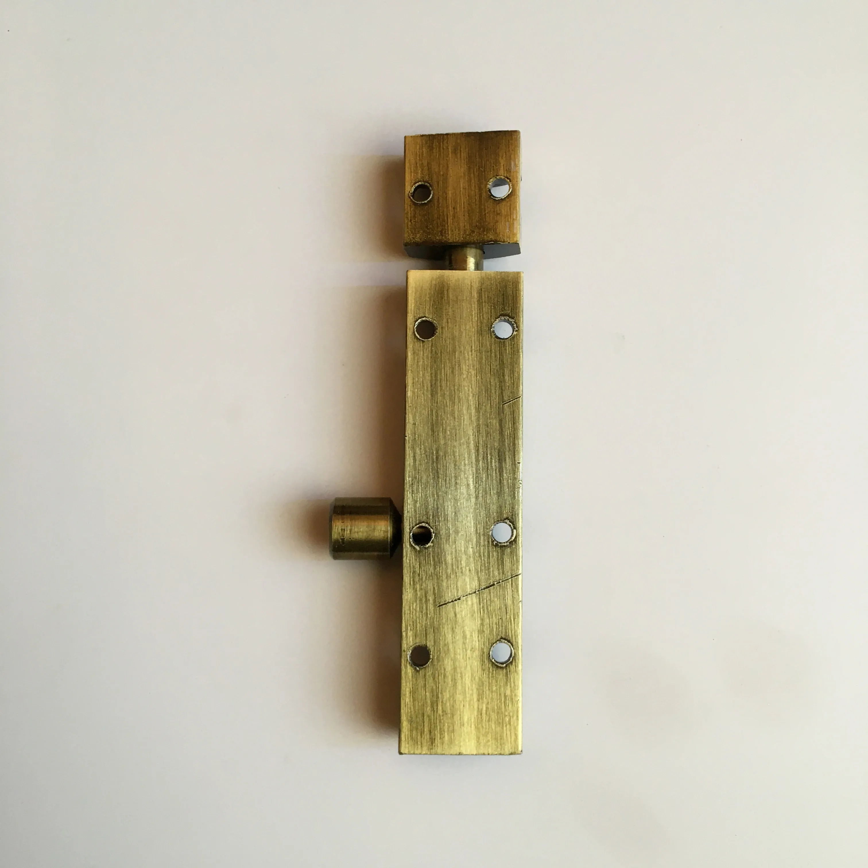 Metal Tower Bolt In Different Screw Position In Antique Finish Latches For Doors By DH