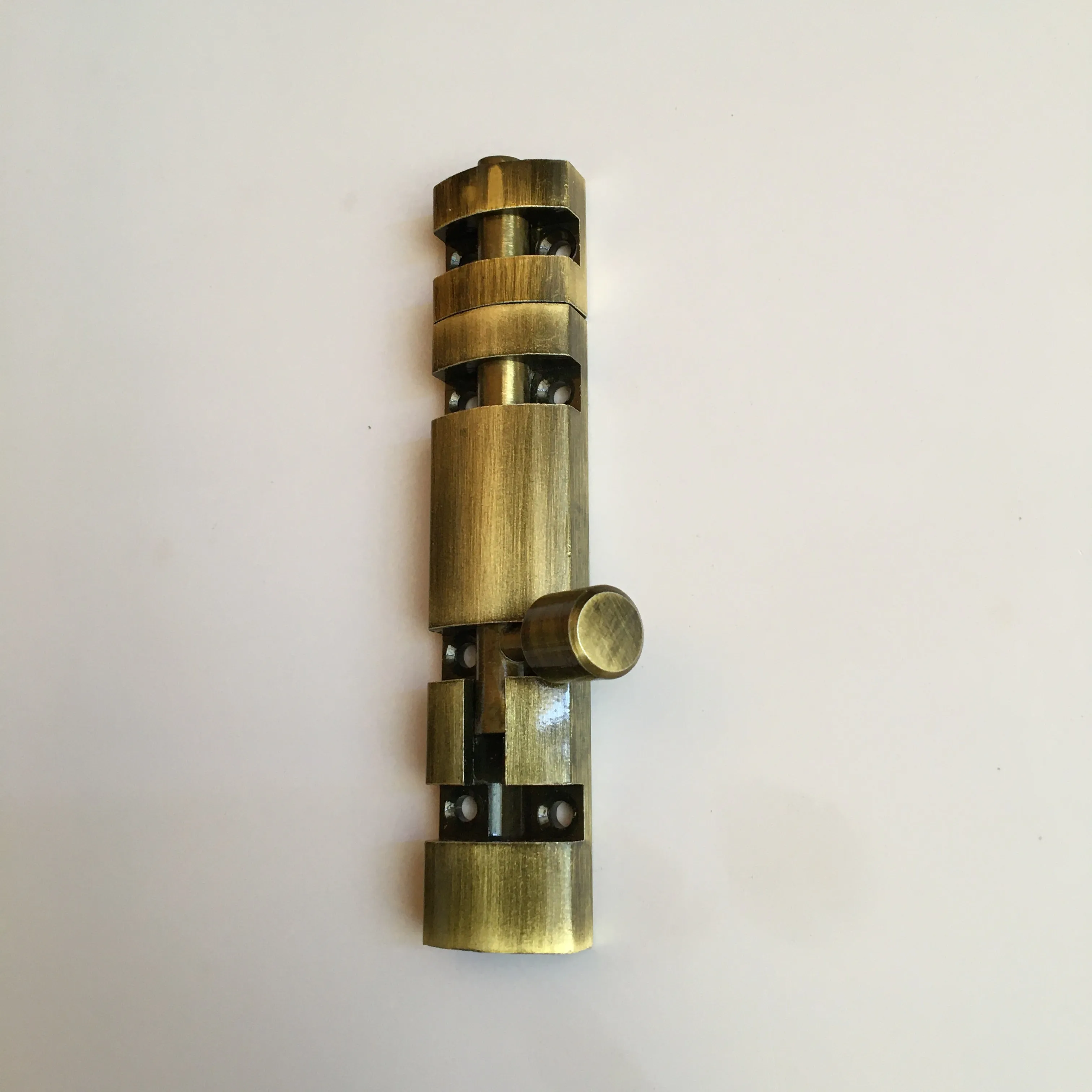 Metal Tower Bolt In Different Screw Position In Antique Finish Latches For Doors By DH