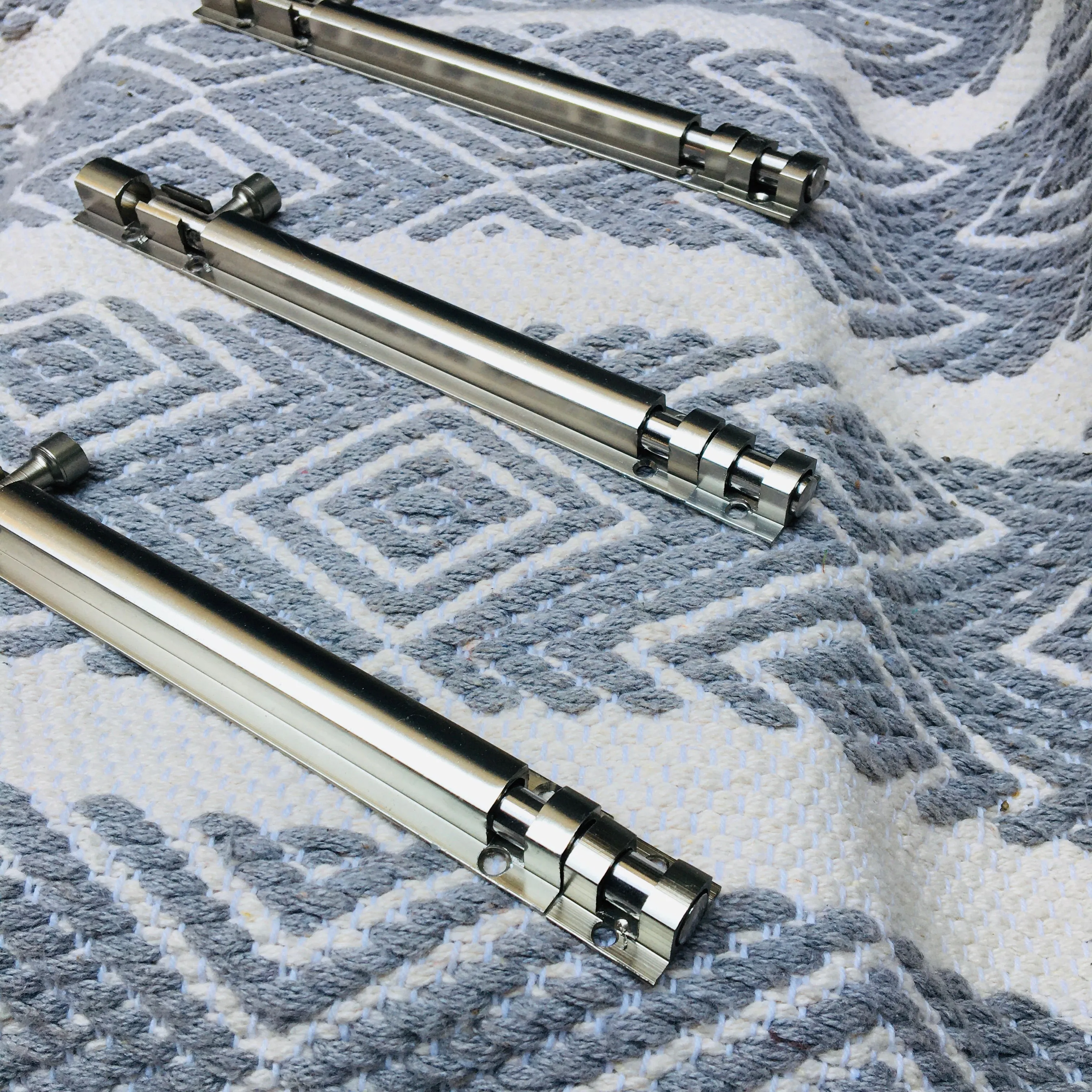 Metal Tower Bolt In Different Screw Position In Antique Finish Latches For Doors By DH
