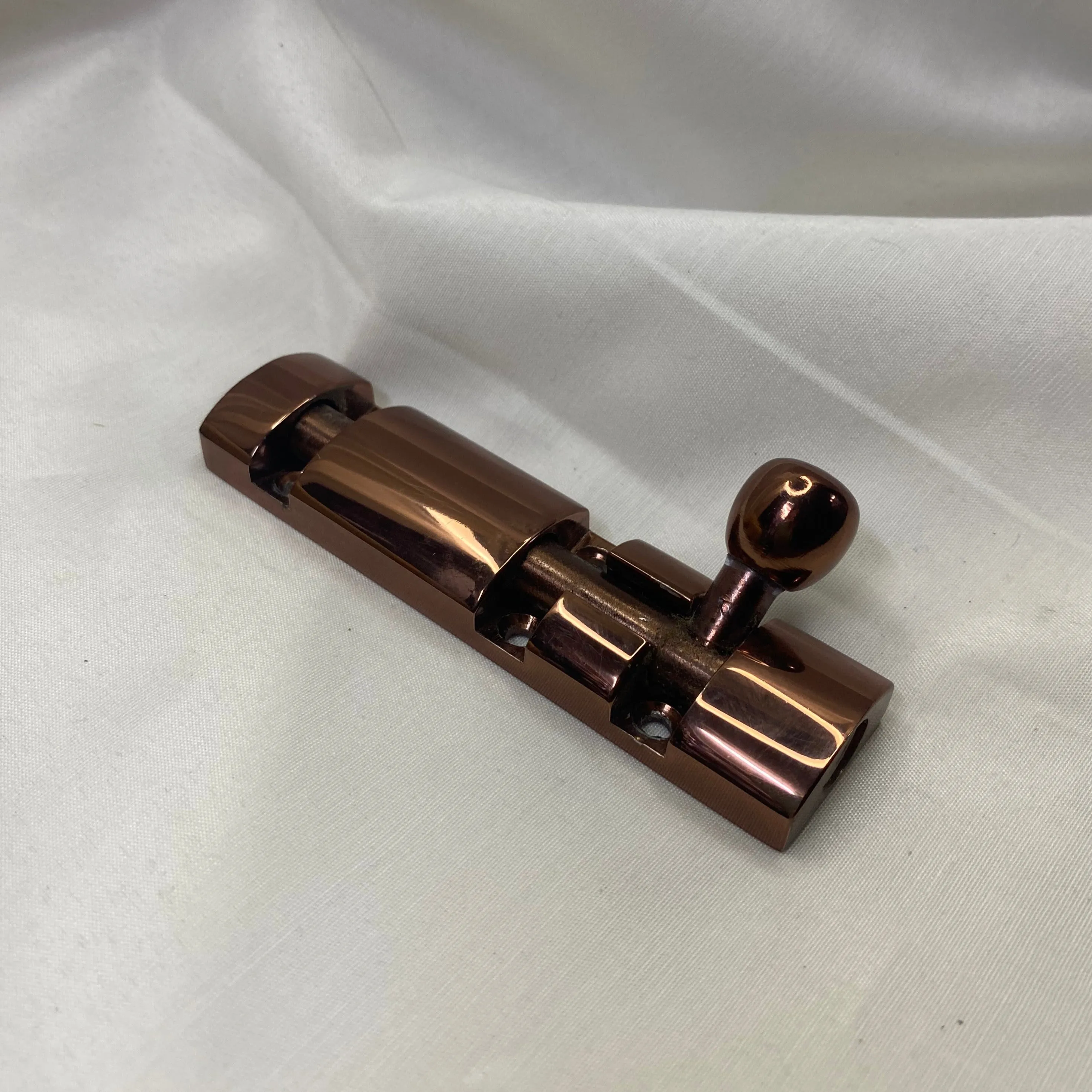 Metal Tower Bolt In Different Screw Position In Antique Finish Latches For Doors By DH
