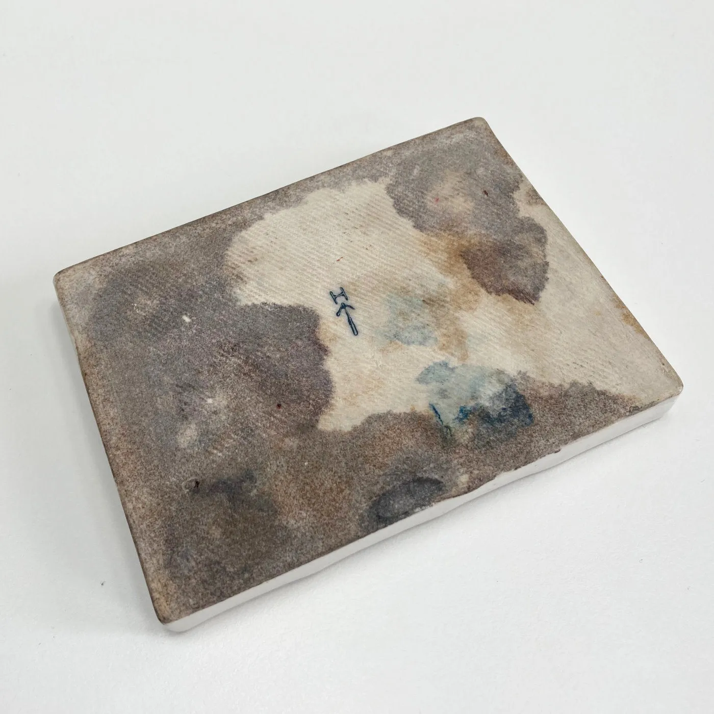 Mid Victorian Porcelain Laboratory Sample Tray by Haldenwanger Berlin