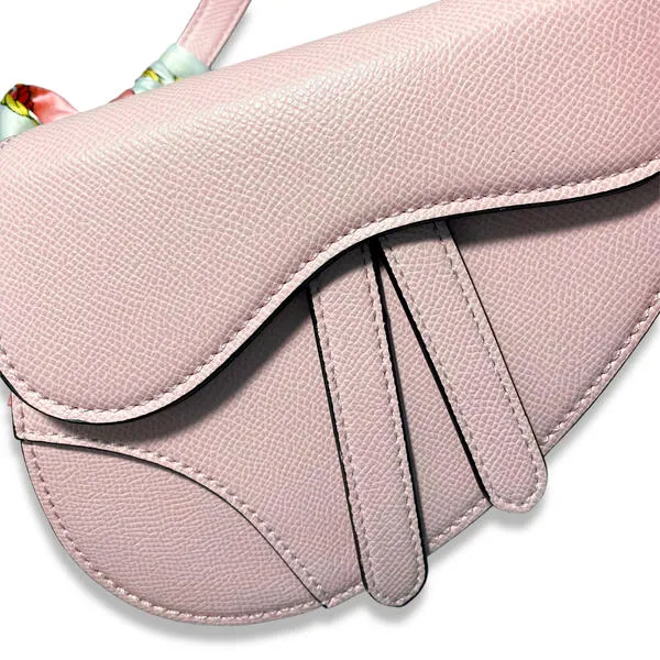 Mini Saddle Purse W/ Scarf - B1309