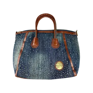 Miss Sixty Denim Studded Bag