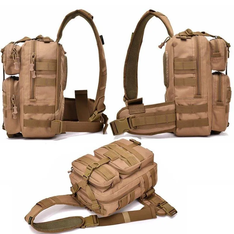 Molle Backpack Sling Shoulder Chest Bag Camping Hiking