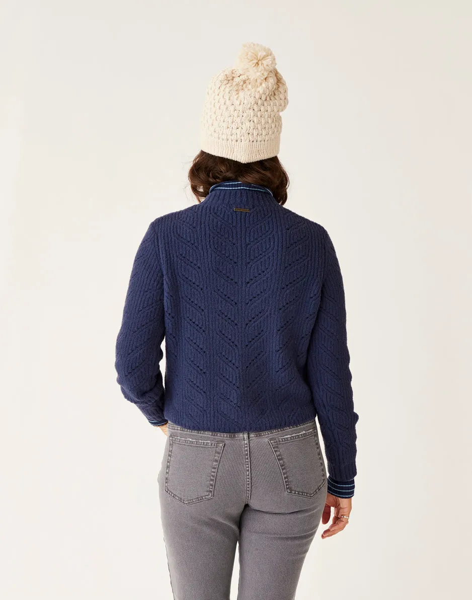 Monroe Sweater: Navy