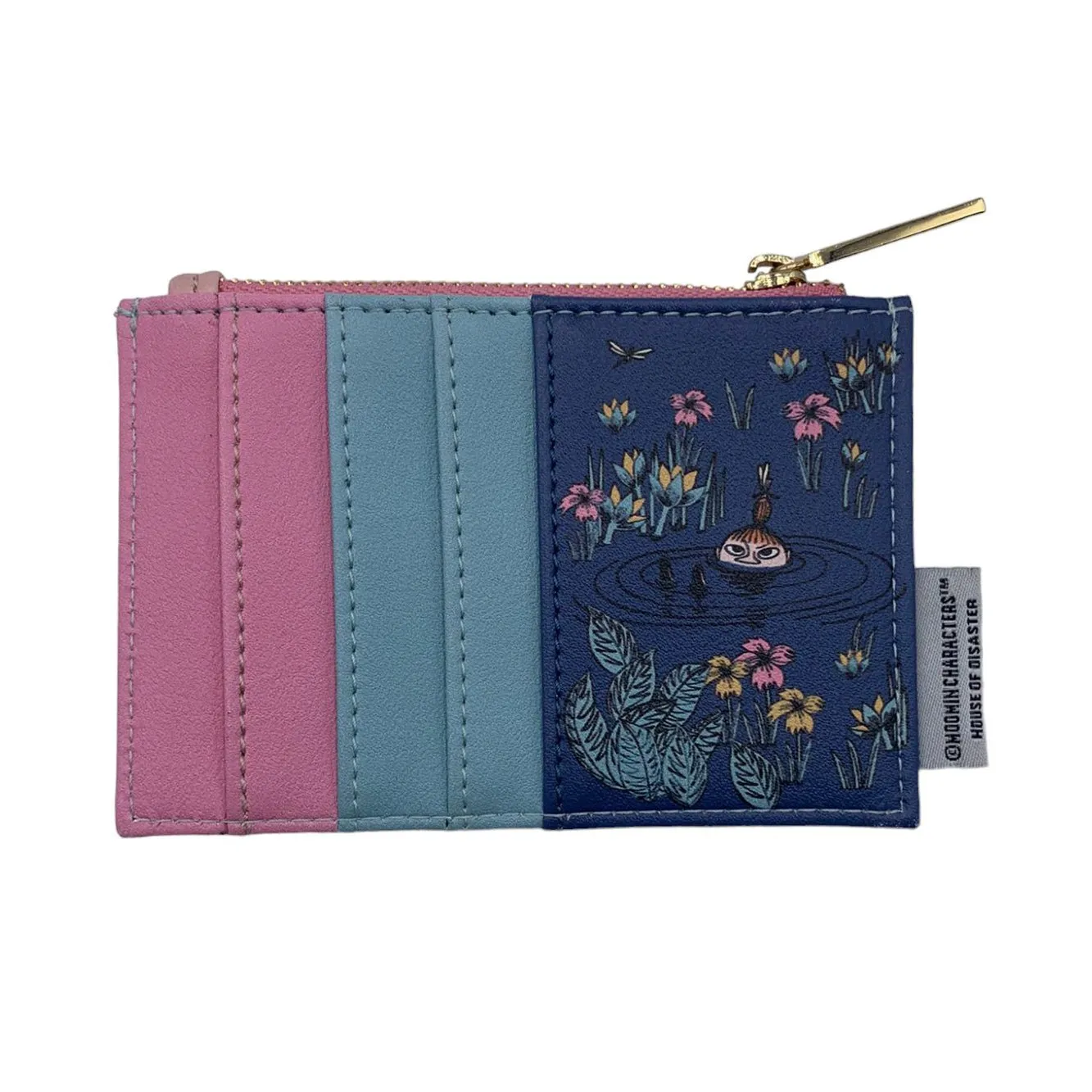Moomin Lotus Zip Purse