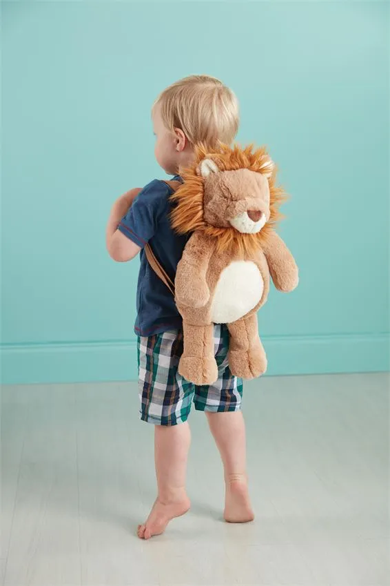 Mud Pie Lion Plush Backpack