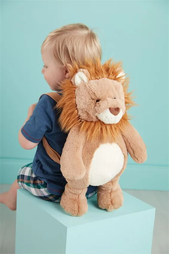 Mud Pie Lion Plush Backpack