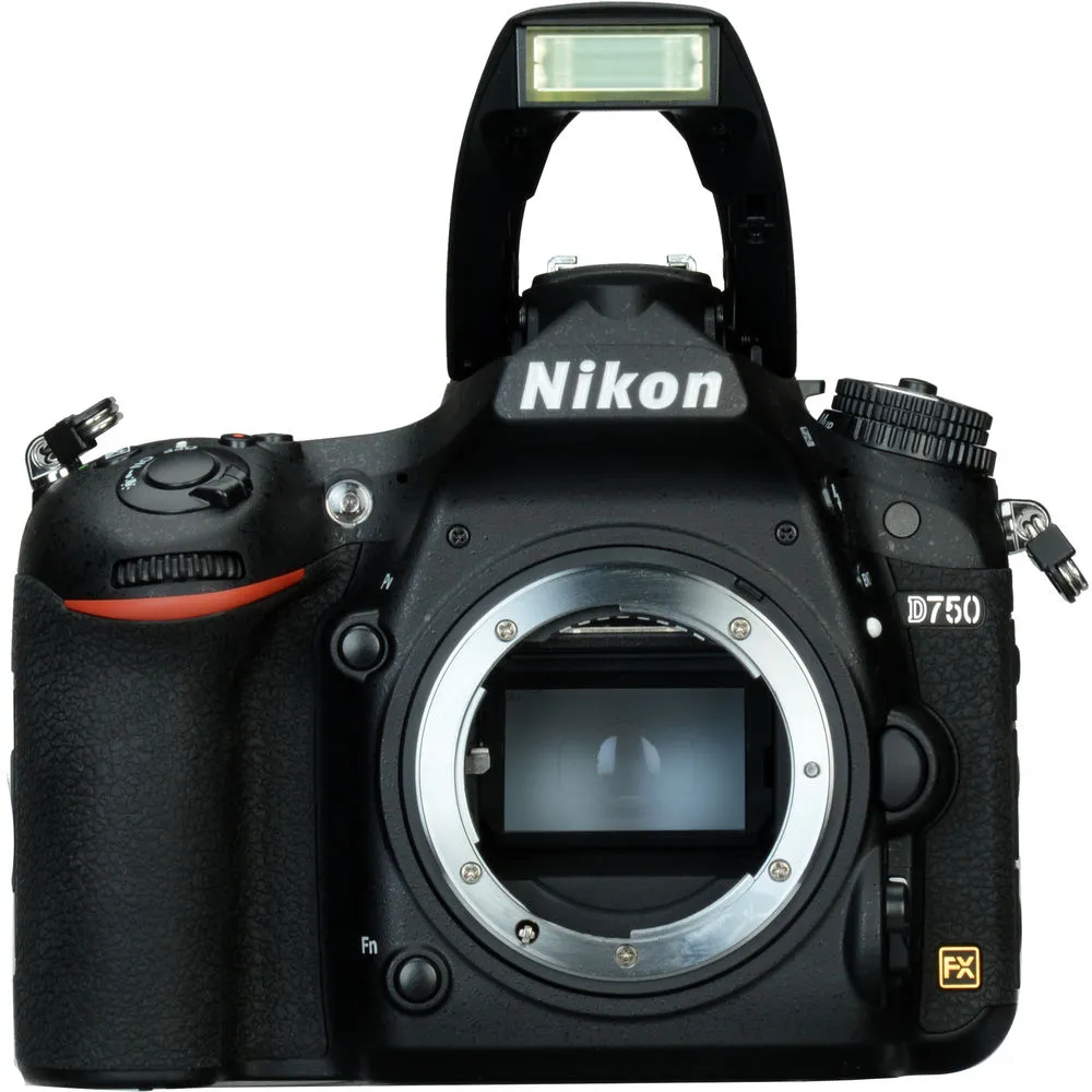 Nikon D750 Digital Camera with 50mm f/1.8G Lens (1543)   64GB Card   Bag (Intl)
