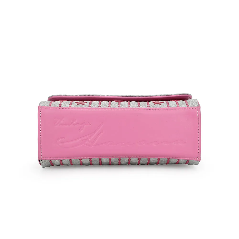 OLIVIA BAG-WHITE PINK