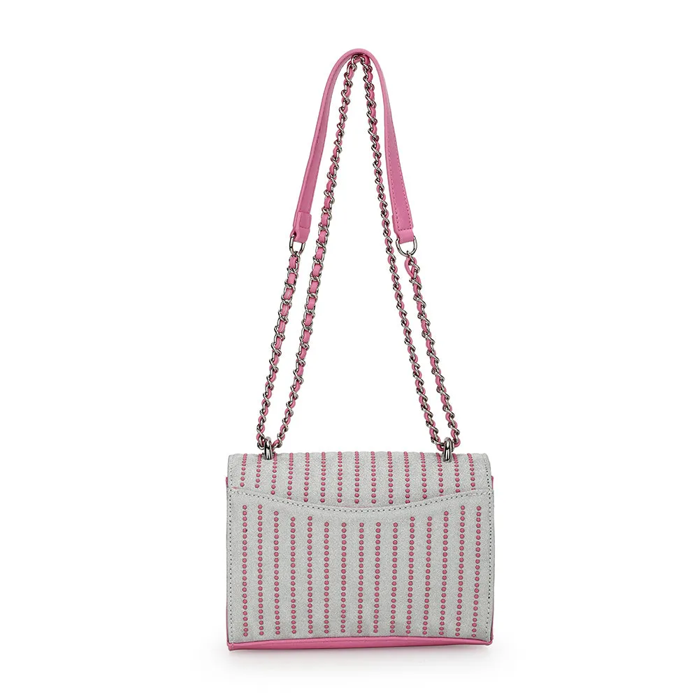 OLIVIA BAG-WHITE PINK
