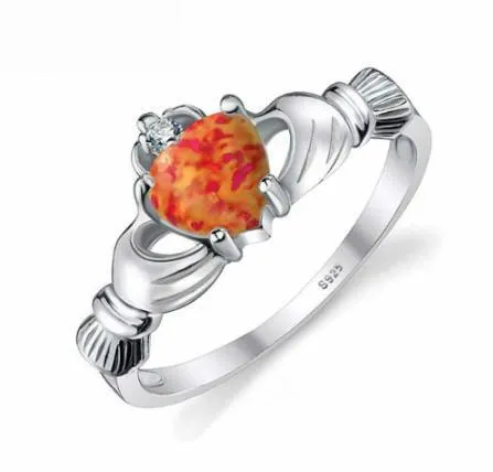 Opal Love Ring